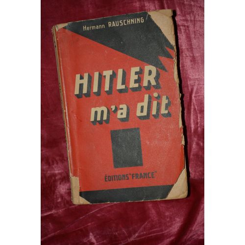 Hitler M'a Dit