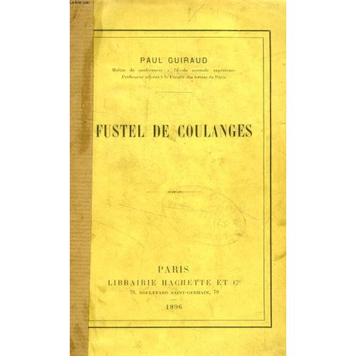 Fustel De Coulanges