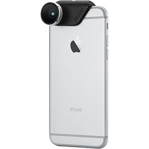 Olloclip 4-en-1 Argent/Noir - Objectifs photo pour iPhone 6 / 6 Plus