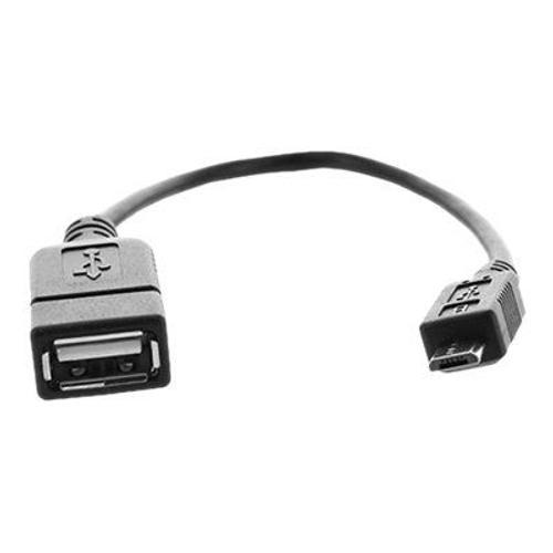 Mobility Lab - Câble USB - Micro-USB de type B (M) pour USB (F) - USB OTG - 10 cm