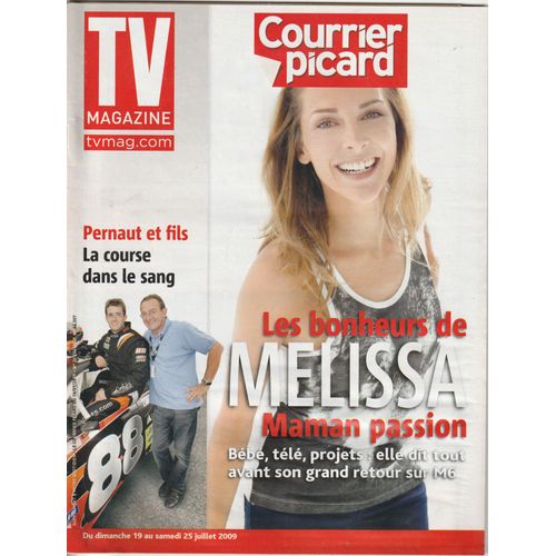 Tv Le Courrier Picard Mareva Galanter 1p/ Melissa Theuriau 3p/ Laurent Bignolas 1p/ Marie Josee Nythassent 2p/ Bernard Campan 1p/ Frederic Diefenthal 1p/ Jean Pierre Pernaut 1.5p/ 20504