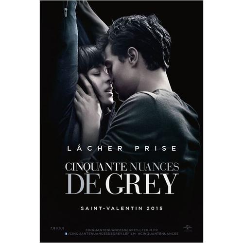 50/Cinquante Nuances De Grey - Véritable Affiche De Cinéma Pliée - Format 120x160 Cm - De Sam Taylor-Johnson Avec Jamie Dornan, Dakota Johnson, Jennifer Ehle, Luke Grimes, Max Martini  - 2015