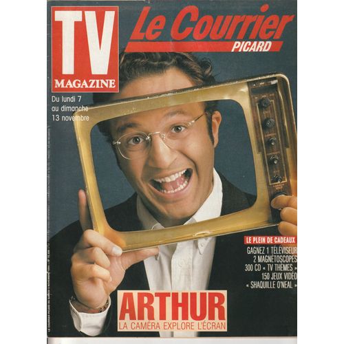 Tv Le Courrier Picard Arthur 1p/ Line Renaud 1/3p/ Johnny Hallyday 1/3p/ Sylvie Vartan 1/3p/ Patricia Kaas 1/3p/ David Charvet 1/3p/ Pascale Arbillot 1/3p/ Articles Photos Led Zeppelin , Jane Seymour
