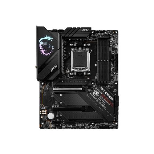 MSI MPG B650 CARBON WIFI - Carte-mère - ATX - Socket AM5 - AMD B650 Chipset - USB 3.2 Gen 1, USB 3.2 Gen 2, USB-C 3.2 Gen2, USB-C 3.2 Gen 2x2 - 2.5 Gigabit LAN, Bluetooth, Wi-Fi - carte graphique...