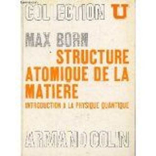 Structure Atomique De La Matière