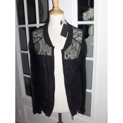 Veste /Blouson Dentelle Noire " Guess
