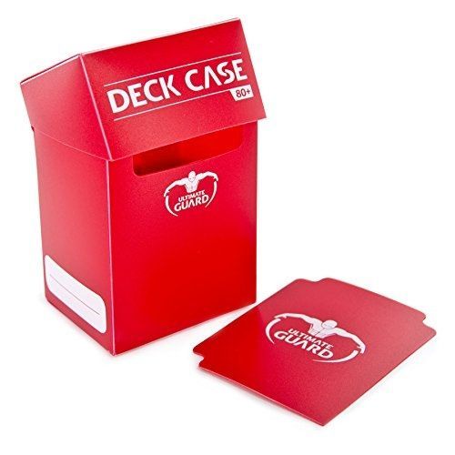 Ultimate Guard Boîte Pour Cartes Deck Case 80+ Taille Standard Rouge