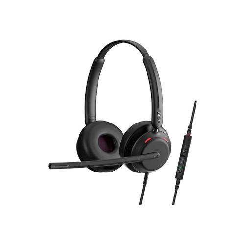 EPOS IMPACT 760 - Micro-casque - sur-oreille - filaire - USB-C - noir