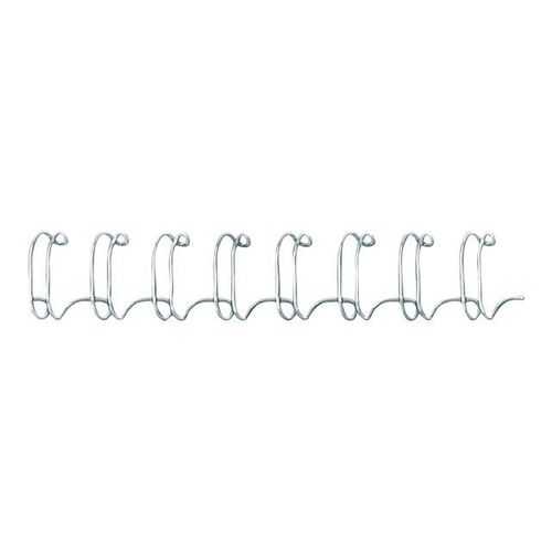 Fellowes - 14 mm - 34 anneaux - A4 (210 x 297 mm) - 130 feuilles - argenté(e) - 100 unités fil de ligature - pour Fellowes Galaxy 500, Galaxy E 500, Pulsar 300, Starlet 90
