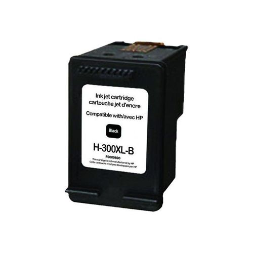 UPrint H-300XLB - 20 ml - XL Capacity - noir - remanufacturé - cartouche d'encre (équivalent à : HP CC641EE ) - pour HP Deskjet F2430, F2483, F2488, F4435; Envy 100 D410, 11X D411, 120;...