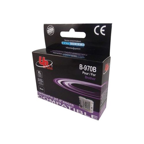 UPrint B-970B - 20 ml - taille XL - noir - cartouche d'encre (équivalent à : Brother LC970BK ) - pour Brother DCP-135C, DCP-150C, DCP-153C, DCP-157C, MFC-235C, MFC-260C