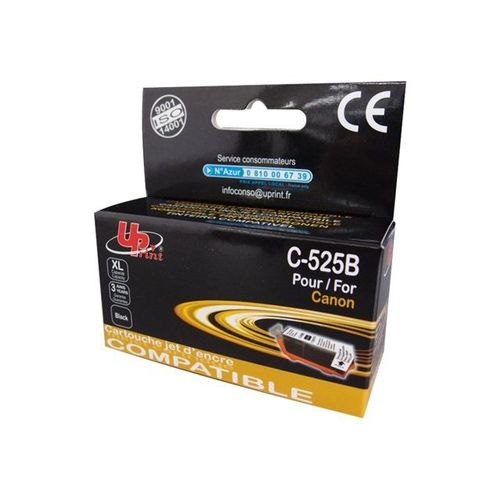 UPrint C-525B - 20 ml - taille XL - noir - cartouche d'encre (équivalent à : Canon PGI-525BK ) - pour Canon PIXMA iP4950, iX6550, MG5350, MG6250, MG8150, MG8250, MX715, MX885, MX892, MX895