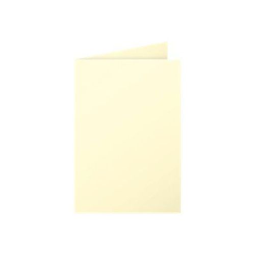 Clairefontaine Pollen C6 - Cartes pliées en deux - jaune canari - 111 x 158 mm - 210 g/m² - 25 carte(s)