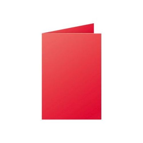 Clairefontaine Pollen C6 - Cartes pliées en deux - cerise - 111 x 158 mm - 210 g/m² - 25 carte(s)