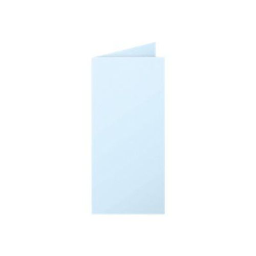 Clairefontaine Pollen DL - Cartes pliées en deux - bleu - 106 x 213 mm - 210 g/m² - 25 carte(s)