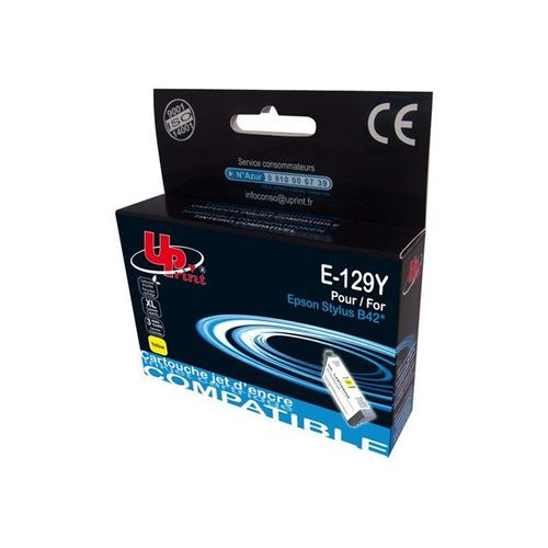 UPrint E-129Y - 12 ml - taille XL - jaune - remanufacturé - cartouche d'encre (équivalent à : Epson T1294 ) - pour Epson Stylus SX230, SX235, SX430, SX438; WorkForce WF-3520, 3530, 3540, 7015...
