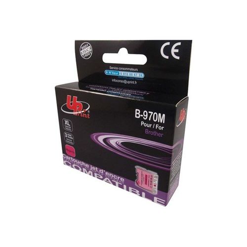 UPrint B-970M - 10 ml - taille XL - magenta - cartouche d'encre (équivalent à : Brother LC970M ) - pour Brother DCP-135C, DCP-150C, DCP-153C, DCP-157C, MFC-235C, MFC-260C