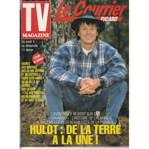 Tv Le Courrier Picard Dany Boon 1/2p/ Nicolas Hulot 1p/ Anny Duperey Bernard Le Coq 1/2p/ Line Renaud Jean Pierre Cassel 1/2p/ Articles Photos David Soul, Ophlie Winter, Patsy Kensit , Olivia Adriaco