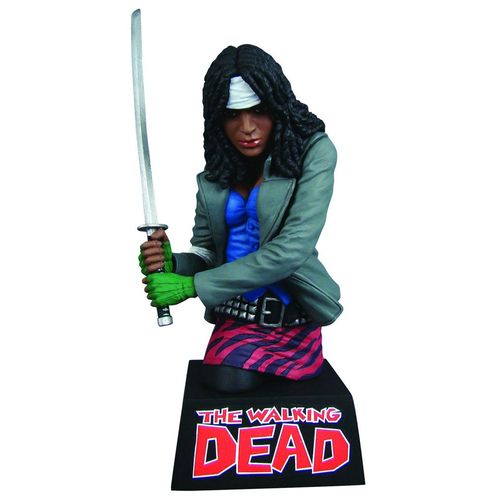 The Walking Dead Tirelire Vinyle Michonne 20 Cm
