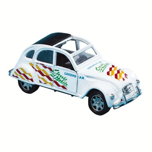 2 Cv Métal Retrofriction  Miniature-City Machine