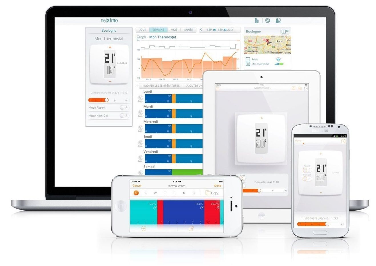 Netatmo by Starck Thermostat connect� NTH01-FR-EC_image_9|Rakuten