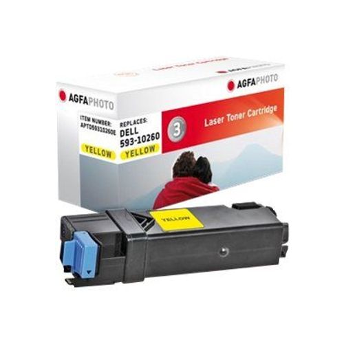 AgfaPhoto - Jaune - cartouche de toner (équivalent à : Dell 593-10260 ) - pour Dell Color Laser Printer 1320c, 1320cn