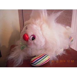 Peluche Vintage 1000 Pattes Blanc
