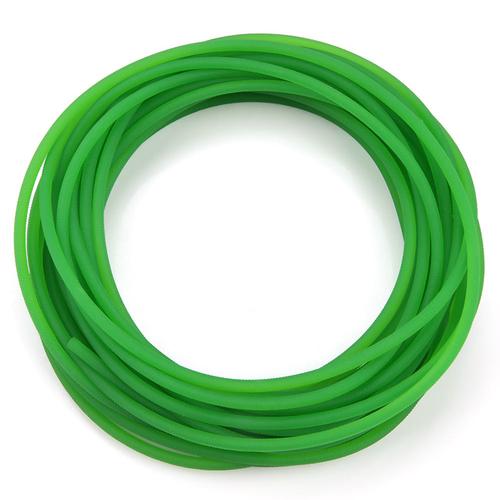 Courroie ronde en polyuréthane PU à surface rugueuse verte pour transmission d'entraînement(4mm*10m)