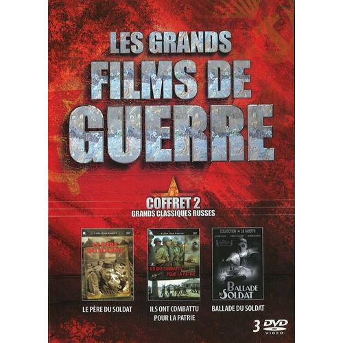 Coffret 3 Dvd ¿ Les Grands Films De Guerre Vol.2 : Le Père Du Soldat ¿ Ils Ont Combattu Pour La Patrie ¿ Ballade Su Soldat