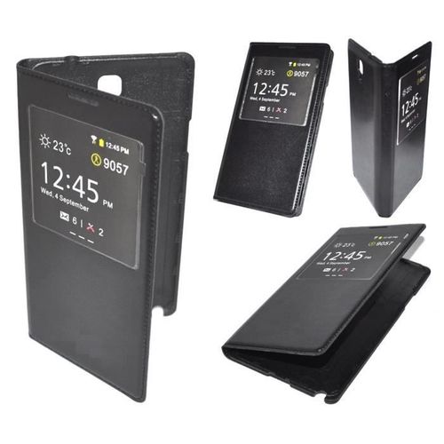 Etui À Rabatsview Pour Samsung Galaxy Note 4 Housse De Protection Note4