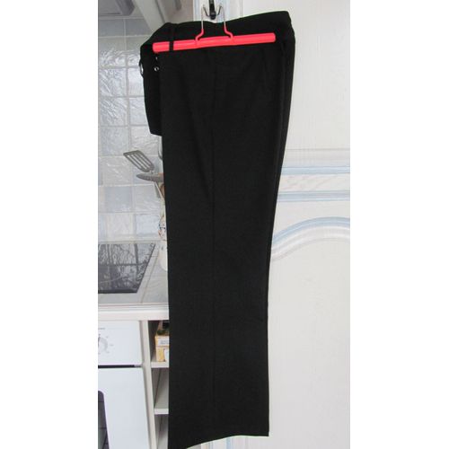Pantalon Noir Avec Ceinture