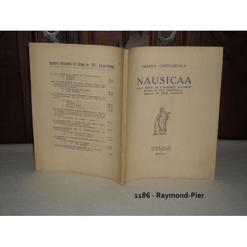 ( Homère - Odyssée Chant 6 - Ulysse - Provençal - D'arbaud - Salon-De-Provence ) Nausicaa