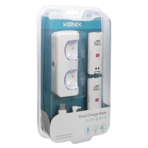 Kx Charge +2bat. Wii/U Blanc New