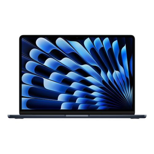 Apple MacBook Air MRXV3FN/A - Début 2024 - M3 8 Go RAM 256 Go SSD Noir AZERTY