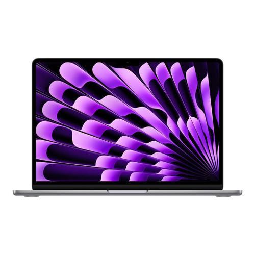 Apple MacBook Air MRXN3FN/A - Début 2024 - M3 8 Go RAM 256 Go SSD Gris AZERTY