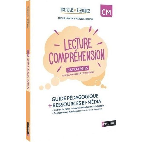 Français Cm Lecture Compréhension - Guide Pédagogique + Ressources Bi-Média