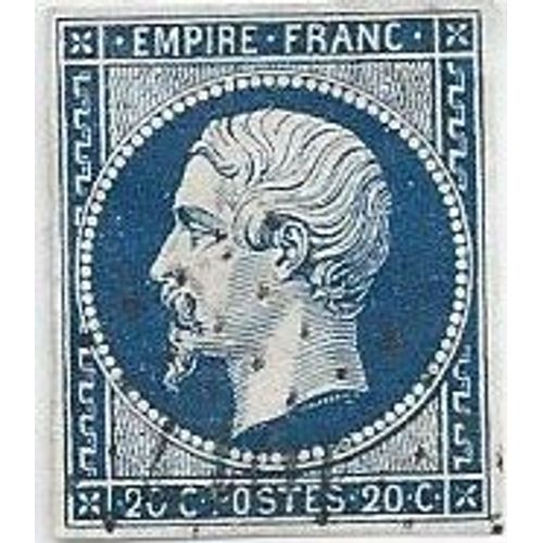 Timbre N14ab De 1854.