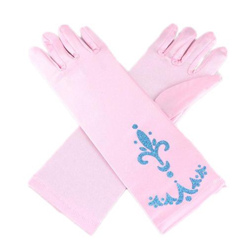 Gants Enfant Turquoise Fleur La Reine Des Neiges Déguisement Elsa Parfait Qualité Envoie Immédiat