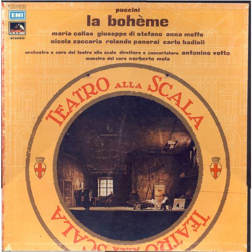 Giacomo Puccini :  La Bohème (Opera Completa) (La Voce Del Padrone     3 C 163-00449/50)