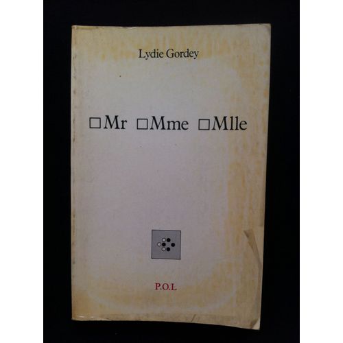 Mr, Mme, Mlle