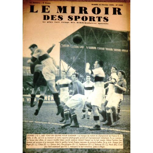 Le Miroir Des Sports N° 1050