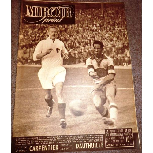 Miroir Sprint  N° 74 : Carpentier Donne La Leçon À Dauthuille