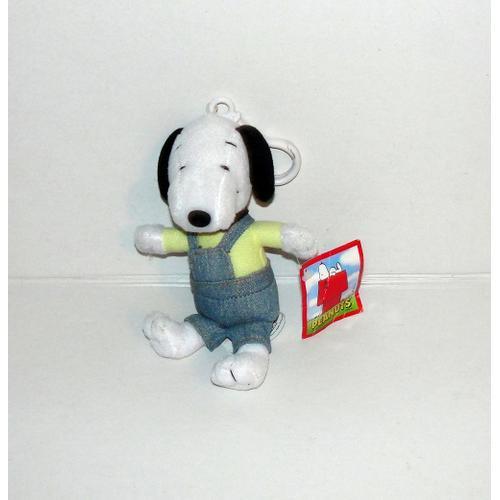 Snoopy Peanuts Peluche Chien Snoopy En Salopette 17 Cm
