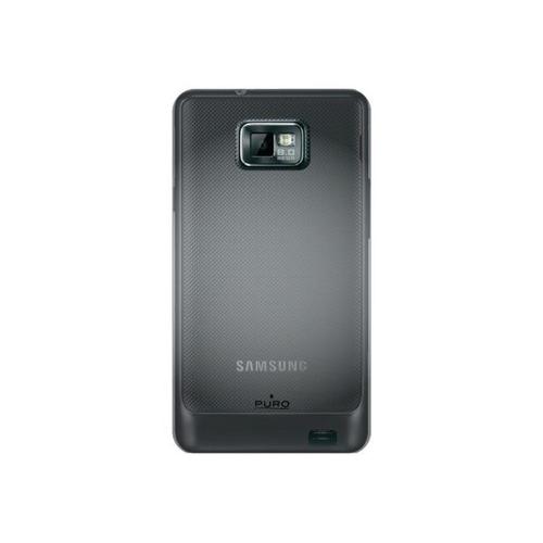 Puro Silicon - Coque De Protection Pour Téléphone Portable - Silicone - Noir - Pour Samsung Galaxy S Ii