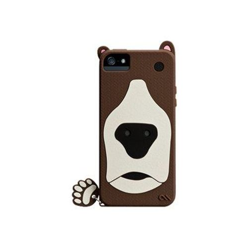 Case-Mate Creatures Grizzly - Étui Pour Téléphone Portable - Silicone - Brun