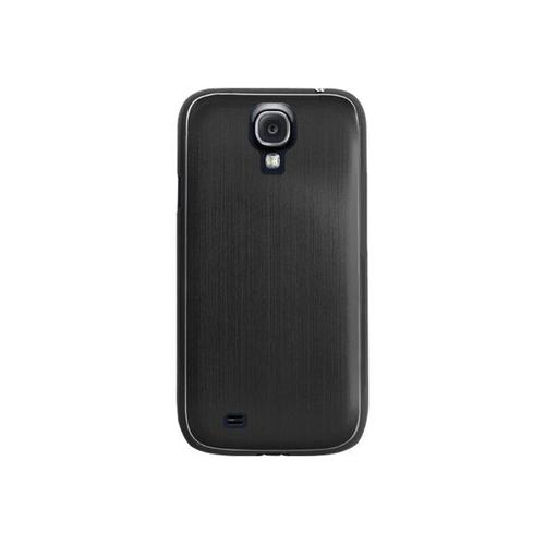 Puro Metal - Coque De Protection Pour Téléphone Portable - Noir - Pour Samsung Galaxy S4