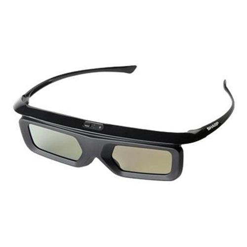 Sharp AN3DG40 - Lunettes 3D - Obturateur actif - noir