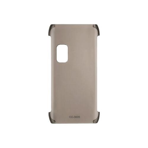 Nokia Cc-3005 - Coque De Protection Pour Téléphone Portable - Noir Transparent - Pour Nokia E7-00