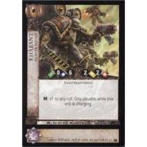 Horus Heresy Ccg - Khabant - Escouade Reaver 65/152 (Base Set)