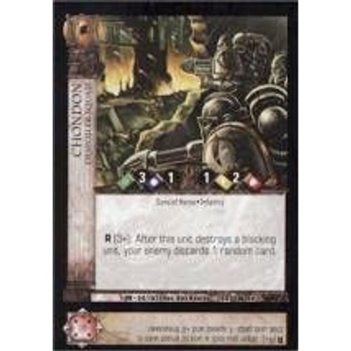 Horus Heresy Ccg - Chondon - Escouade Despoiler 54/152 (Base Set)